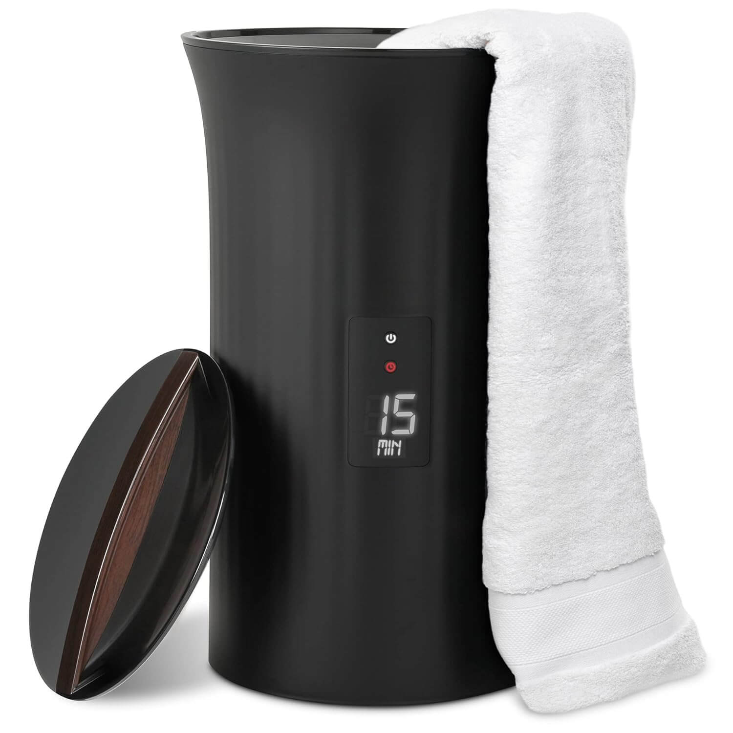 Live Fine Towel Warmer - Fits 2 Towels 40x70 - Black - 50+ bought in past month